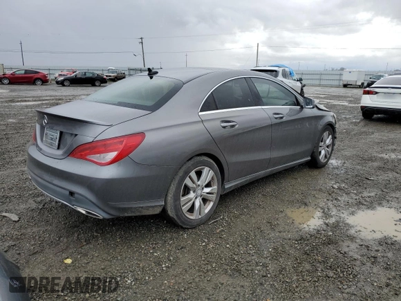 2018 Mercedes-Benz CLA 250 with VIN WDDSJ4EB5JN600112, listed as a Copart auction lot 45326914 with 106,655 mi miles and . Bid and sale history available at DreamBid. Image 3.
