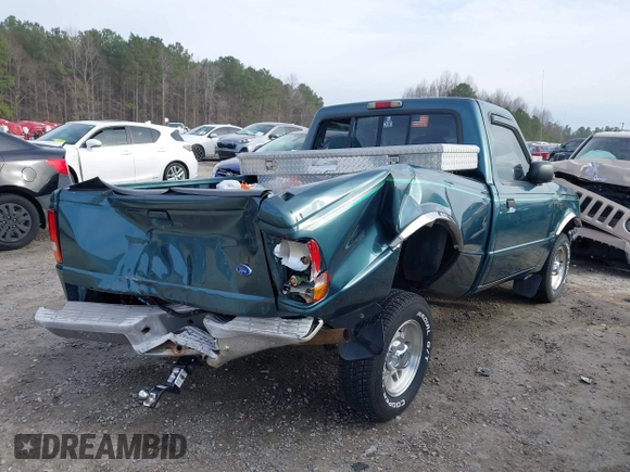 1997 Ford Ranger XLT z VIN 1FTCR10A6VUA47101, wystawiony jako IAAI lot #41743587 z przebiegiem 87 277 mil mil oraz . Historia ofert i sprzedaży dostępna na DreamBid. Obrazek 4.