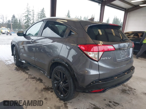 2022 Honda HR-V Sport with VIN 3CZRU6H18NM739546, listed as a IAAI auction lot 41777948 with 25,176 mi miles. Bid and sale history available at carsss.com. Image 3.