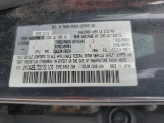 2013 Mazda 5 Sport with VIN JM1CW2BL7D0151101, listed as a Copart auction lot 52489665 with 230,980 mi miles and Clean title. Bid and sale history available at DreamBid. Image 12.