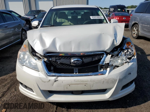 2012 Subaru Legacy 2.5i with VIN 4S3BMBA68C3019541, listed as a Copart auction lot 63259935 with 114,592 mi miles and Salvage title. Bid and sale history available at DreamBid. Image 11.