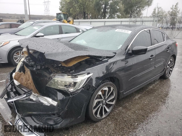 2016 Acura ILX w/Premium/A-SPEC Pkg with VIN 19UDE2F86GA006998, listed as a Copart auction lot 45382875 with 133,203 mi miles and Salvage Title. Bid and sale history available at carsss.com. Image 1.