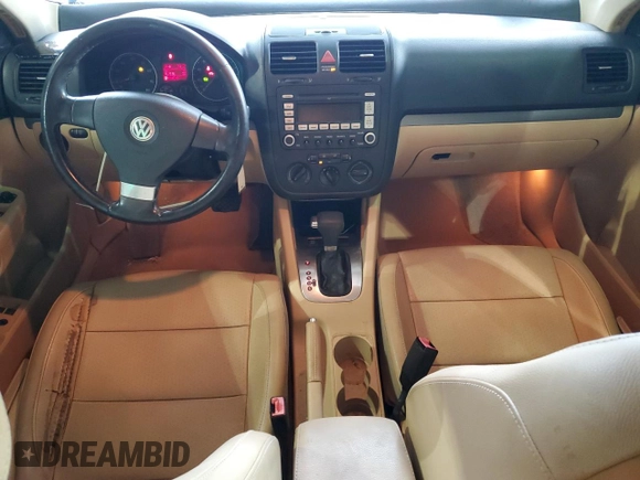 2009 Volkswagen Jetta SE with VIN 3VWRM71K29M024098, listed as a Copart auction lot 64579435 with 161,936 mi miles and Non repairable. Bid and sale history available at DreamBid. Image 8.