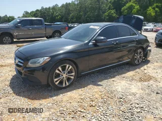 2017 Mercedes-Benz C 300 with VIN 55SWF4JB7HU200921, listed as a Copart auction lot 57056375 with 203,119 mi miles and Non repairable. Bid and sale history available at DreamBid. Image 1.