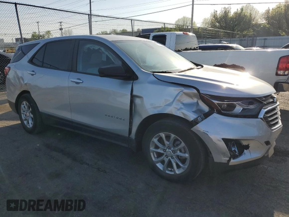 2021 Chevrolet Equinox LS z VIN 2GNAXHEV1M6160976, wystawiony jako Copart lot #54118495 z przebiegiem 58 473 mil mil oraz Szkoda całkowita • Salvage title. Historia ofert i sprzedaży dostępna na DreamBid. Obrazek 4.