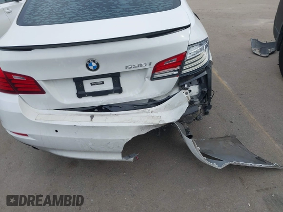 2015 BMW 5 Series 535i with VIN WBA5B1C58FG128061, listed as a IAAI auction lot 41838117 with 97,131 mi miles and . Bid and sale history available at carsss.com. Image 18.