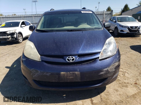 2006 Toyota Sienna CE with VIN 5TDZA23C06S403715, listed as a Copart auction lot 52394345 with 210,541 mi miles and Salvage Title. Bid and sale history available at carsss.com. Image 5.