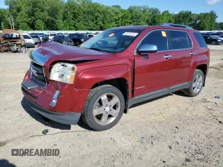 2012 GMC Terrain SLT-2 with VIN 2GKFLWE57C6274711, listed as a Copart auction lot 56218245 with 134,160 mi miles and Salvage title. Bid and sale history available at DreamBid. Image 1.
