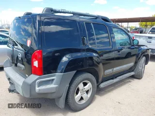 2007 Nissan Xterra SE with VIN 5N1AN08U87C519640, listed as a IAAI auction lot 41994206 with 196,125 mi miles and . Bid and sale history available at DreamBid. Image 4.