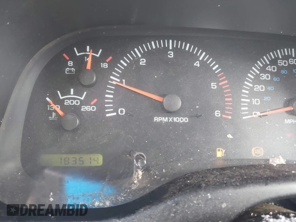 1997 Dodge Dakota with VIN 1B7GG23X5VS121326, listed as a IAAI auction lot 41341453 with 183,514 mi miles. Bid and sale history available at carsss.com. Image 7.