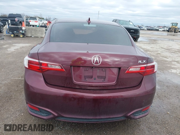2016 Acura ILX w/Premium Pkg with VIN 19UDE2F72GA002695, listed as a IAAI auction lot 41527504 with 167,756 mi miles. Bid and sale history available at carsss.com. Image 16.