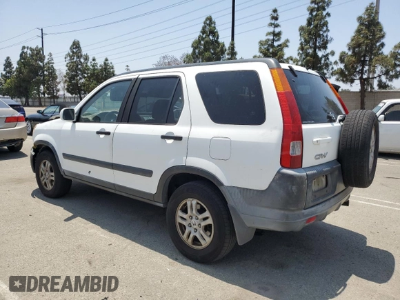 2002 Honda CR-V EX z VIN JHLRD78862C022863, wystawiony jako Copart lot #60089405 z przebiegiem 233 673 mil mil oraz Szkoda całkowita • Salvage title. Historia ofert i sprzedaży dostępna na DreamBid. Obrazek 2.