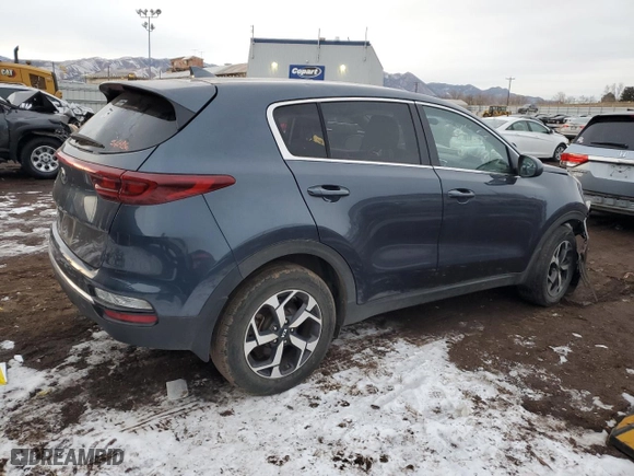 2021 Kia Sportage LX with VIN KNDPM3AC6M7845199, listed as a Copart auction lot 82807524 with 88,082 mi miles and Salvage Title. Bid and sale history available at carsss.com. Image 3.
