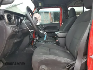 2018 Jeep Wrangler Unlimited Sport S z VIN 1C4HJXDG8JW132289, wystawiony jako Copart lot #54071895 z przebiegiem 88 345 mil mil oraz Szkoda całkowita • Salvage title. Historia ofert i sprzedaży dostępna na DreamBid. Obrazek 7.