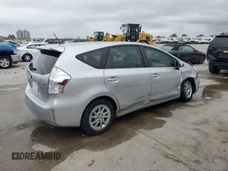 2013 Toyota Prius Two with VIN JTDZN3EU2D3251645, listed as a Copart auction lot 52214065 with 33,069 mi miles and Salvage Title. Bid and sale history available at carsss.com. Image 3.