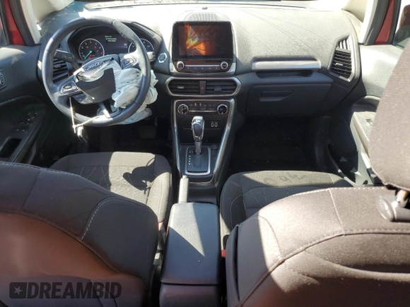 2019 Ford EcoSport SE with VIN MAJ6S3GL8KC282630, listed as a Copart auction lot 54674215 with 19,529 mi miles and Salvage Title. Bid and sale history available at DreamBid. Image 8.