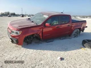 2021 Chevrolet Colorado 2WD Work Truck z VIN 1GCGSBEN7M1188184, wystawiony jako Copart lot #44195865 z przebiegiem 40 723 mil mil oraz Szkoda całkowita • Salvage title. Historia ofert i sprzedaży dostępna na DreamBid. Obrazek 1.