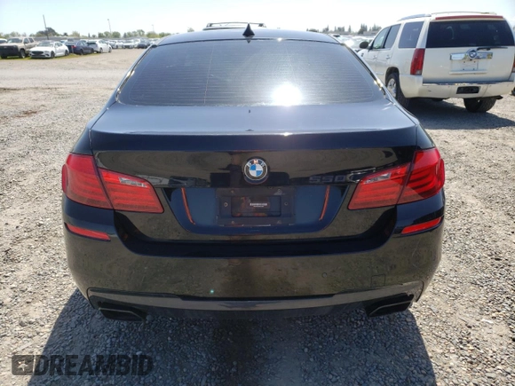 2012 BMW 5 Series 550i with VIN WBAFR9C50CDV58386, listed as a Copart auction lot 51982405 with 101,214 mi miles and Clean Title. Bid and sale history available at carsss.com. Image 6.