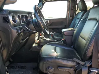 2020 Jeep Wrangler Unlimited Sahara with VIN 1C4HJXEN4LW152779, listed as a Copart auction lot 42696255 with Not provided miles and Salvage title. Bid and sale history available at DreamBid. Image 7.