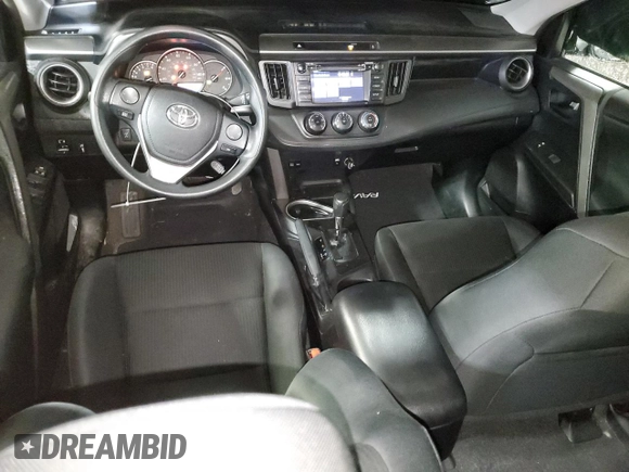 2016 Toyota RAV4 LE with VIN 2T3BFREV3GW495087, listed as a Copart auction lot 52398715 with 43,024 mi miles and Salvage Title. Bid and sale history available at DreamBid. Image 8.