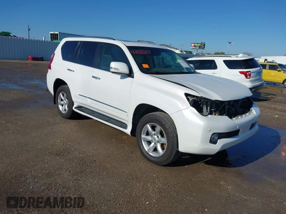 2013 Lexus GX 460 with VIN JTJBM7FX2D5062502, listed as a IAAI auction lot 41137201 with 206,735 mi miles and . Bid and sale history available at DreamBid. Image 1.