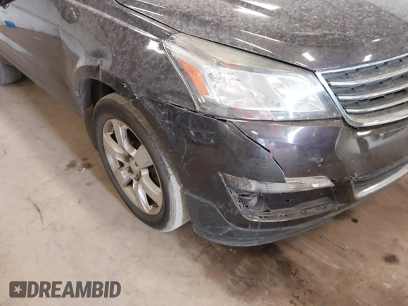 2016 Chevrolet Traverse LT with VIN 1GNKRGKD6GJ183391, listed as a IAAI auction lot 42268807 with 137,926 mi miles and . Bid and sale history available at DreamBid. Image 6.