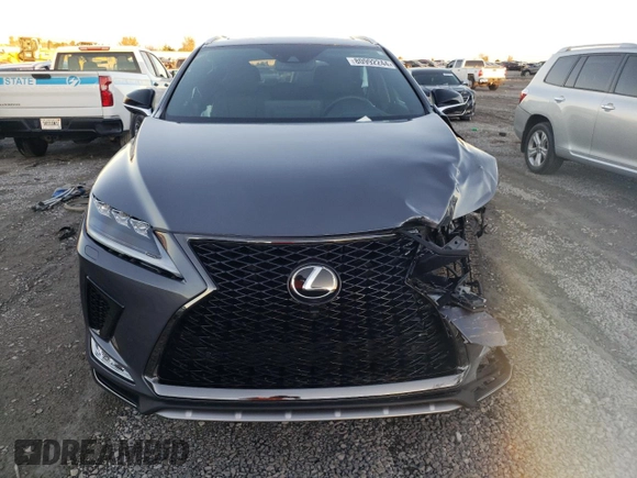 2022 Lexus RX 350 F Sport с VIN 2T2SZMDA7NC351733, выставлен на аукционе Copart как лот 80992244 с пробегом 46 938 миль миль и Списание • Salvage title. История ставок и продаж доступна на DreamBid. Изображение 5.