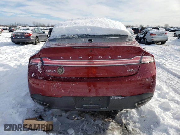 2013 Lincoln MKZ with VIN 3LN6L2JK7DR811843, listed as a Copart auction lot 87757895 with 159,800 mi miles and Non repairable. Bid and sale history available at DreamBid. Image 6.