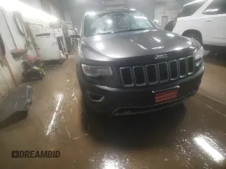 2015 Jeep Grand Cherokee Overland with VIN 1C4RJFCT2FC613502, listed as a Copart auction lot 89207005 with 124,482 mi miles and Salvage Title. Bid and sale history available at carsss.com. Image 13.