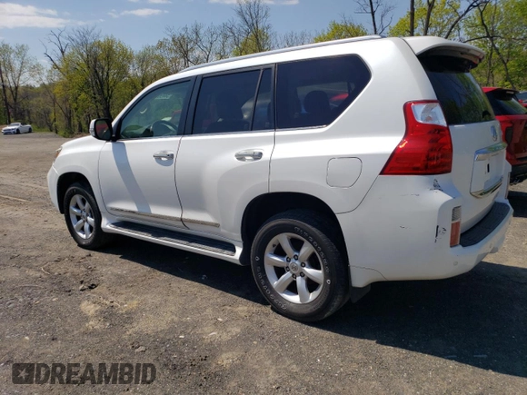 2011 Lexus GX 460 with VIN JTJBM7FXXB5021080, listed as a Copart auction lot 54490805 with 160,059 mi miles and Salvage Title. Bid and sale history available at carsss.com. Image 2.