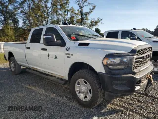 2024 Ram 3500 Tradesman with VIN 3C63R3GJ6RG242519, listed as a Copart auction lot 48264035 with 0 mi miles and Salvage Title. Bid and sale history available at carsss.com. Image 4.