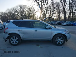 2006 Nissan Murano SL with VIN JN8AZ08W06W528134, listed as a IAAI auction lot 41826906 with 236,041 mi miles and . Bid and sale history available at DreamBid. Image 13.