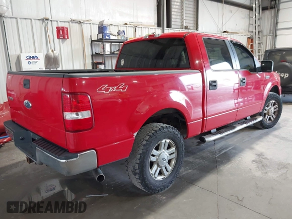 2008 Ford F-150 XLT with VIN 1FTPW14V18FA82936, listed as a IAAI auction lot 42069322 with 291,921 mi miles. Bid and sale history available at carsss.com. Image 4.
