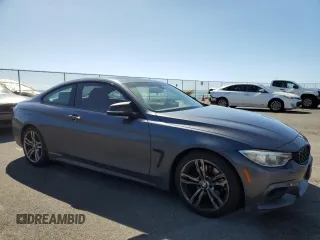 2014 BMW 4 Series 428i with VIN WBA3N7C53EF719615, listed as a Copart auction lot 42146455 with 94,362 mi miles and Salvage Title. Bid and sale history available at carsss.com. Image 4.
