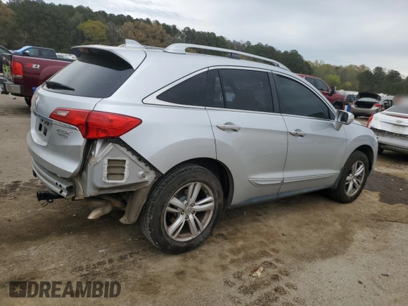 2015 Acura RDX Tech Pkg with VIN 5J8TB3H51FL013762, listed as a Copart auction lot 50046165 with 137,143 mi miles and Salvage Title. Bid and sale history available at carsss.com. Image 3.