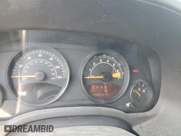 2015 Jeep Compass Sport with VIN 1C4NJDBB5FD130589, listed as a Copart auction lot 55213215 with 190,294 mi miles and Clean Title. Bid and sale history available at carsss.com. Image 9.