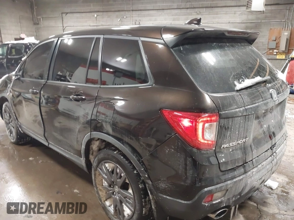 2020 Honda Passport EX-L with VIN 5FNYF8H53LB013931, listed as a IAAI auction lot 41614095 with 68,537 mi miles and . Bid and sale history available at DreamBid. Image 3.