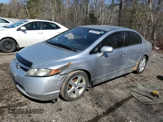 2007 Honda Civic Sdn LX with VIN 2HGFA165X7H003267, listed as a Copart auction lot 50202845 with 321,987 mi miles and Clean Title. Bid and sale history available at carsss.com. Image 1.