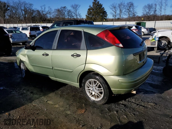 2007 Ford Focus S with VIN 1FAFP37N17W197430, listed as a Copart auction lot 86627924 with 202,968 mi miles and Salvage Title. Bid and sale history available at carsss.com. Image 2.