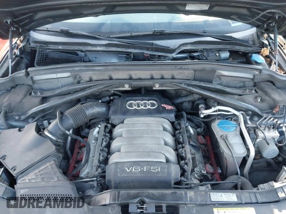 2012 Audi Q5 3.2L Premium Plus with VIN WA1DKAFP9CA100015, listed as a IAAI auction lot 41669585 with 213,972 mi miles. Bid and sale history available at carsss.com. Image 10.