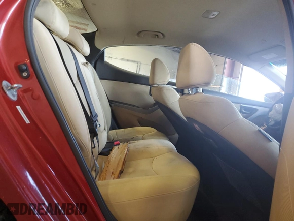 2011 Hyundai Elantra GLS с VIN KMHDH4AE0BU147793, выставлен на аукционе Copart как лот 60506435 с пробегом Не указан миль и Списание • Salvage title. История ставок и продаж доступна на DreamBid. Изображение 10.