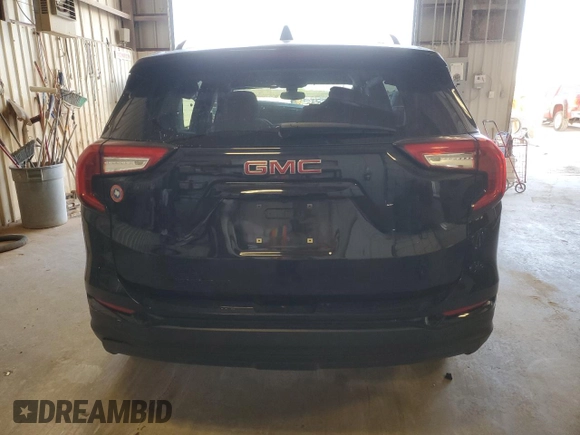 2024 GMC Terrain SLE with VIN 3GKALMEG6RL149672, listed as a Copart auction lot 50429155 with 39,358 mi miles and Salvage Title. Bid and sale history available at carsss.com. Image 6.