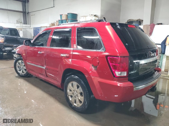 2010 Jeep Grand Cherokee Limited with VIN 1J4RR5GT6AC135245, listed as a Copart auction lot 48581995 with 154,868 mi miles and Salvage Title. Bid and sale history available at carsss.com. Image 2.