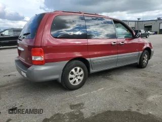 2005 Kia Sedona LX with VIN KNDUP131056614364, listed as a Copart auction lot 73935454 with 149,420 mi miles and Salvage Title. Bid and sale history available at carsss.com. Image 3.