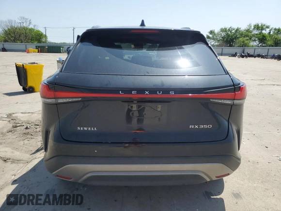 2023 Lexus RX 350 z VIN 2T2BAMBA8PC004652, wystawiony jako Copart lot #51260115 z przebiegiem 24 424 mil mil oraz Szkoda całkowita • Salvage title. Historia ofert i sprzedaży dostępna na DreamBid. Obrazek 6.