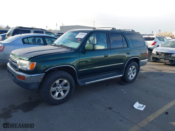 2000 Toyota 4Runner SR5 with VIN JT3HN86R6Y0292729, listed as a IAAI auction lot 41948958 with 222,847 mi miles. Bid and sale history available at carsss.com. Image 2.