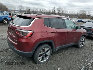 2021 Jeep Compass Limited with VIN 3C4NJDCB4MT565349, listed as a Copart auction lot 52520465 with 79,656 mi miles and Salvage title. Bid and sale history available at DreamBid. Image 3.