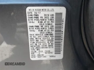 2017 Infiniti QX70 with VIN JN8CS1MWXHM415170, listed as a IAAI auction lot 42788300 with 128,468 mi miles and . Bid and sale history available at DreamBid. Image 9.