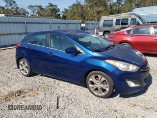 2013 Hyundai Elantra GT with VIN KMHD35LE5DU083013, listed as a Copart auction lot 75081804 with 135,446 mi miles and Salvage Title. Bid and sale history available at carsss.com. Image 4.
