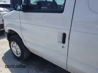 2014 Ford Econoline Cargo Commercial with VIN 1FTNE1EW3EDA67962, listed as a IAAI auction lot 42737706 with 108,158 mi miles and . Bid and sale history available at DreamBid. Image 1.